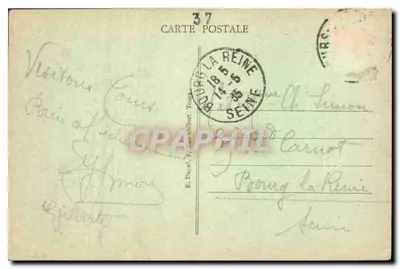 Tours (Loire-et-Cher) — Het Tuin van de Prebendes van Oé — A.P. n°169 — Achterkant