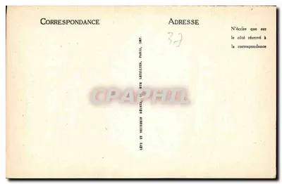 Ussé — Zamek — (I. et L.) — Rewers
