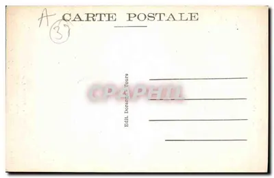 Tours (Indre-et-Loire) — Katedra Świętego Gatiana — Wydawca Dorangé, nr 35 — Rewers