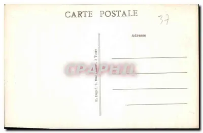 Ussé (Loir-et-Cher) — Zamek (XVI wiek) — A.P. — Rewers