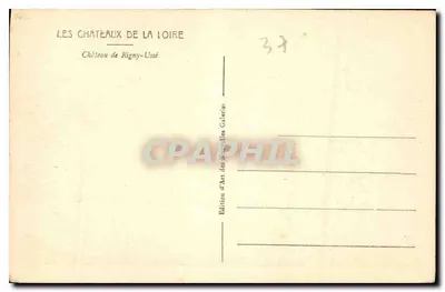 Zamek Rigny-Usé — Loara — Wydawnictwo Sztuki Nowych Galerii — Rewers