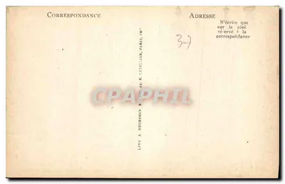 Zamek w Amboise — Façada Karola VIII, krokwi — ND — Rewers