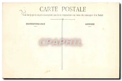 Azay-le-Rideau (Indre-et-Loire) — Torre e lucernas da fachada ocidental — H. B. — Verso