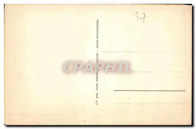 Tours — Widok na wielki Most Kamienno-Żelazny — Cie des Arts Photographiques, Paryż — Rewers