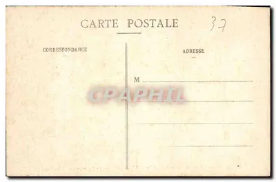 Amboise - Zamek - Façady Karola VIII i Ludwika XII, przed którymi zostali zamordowani Hugonoci - M. M. — Rewers