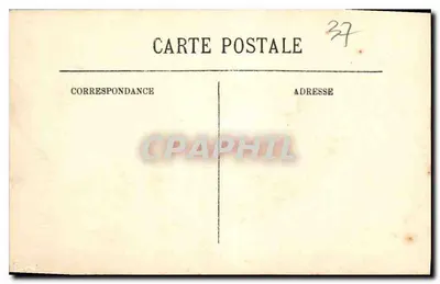 Amboise (I.-et-L.) — El Castillo — Monumento histórico construido por Carlos VIII y Luis XII, parcialmente restaurado por el Conde de París y su actual propietario, el Duque de Orléans — LL. — Reverso