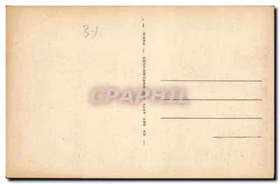 Tours — Vue Générale — Cie des Arts Mécaniques, Paris, n° ND.30 — Verso