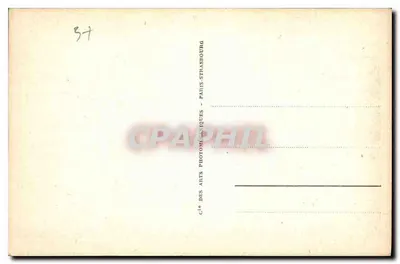 Tours — widok na wielki Most Kamienno-Żelazny — Cie des Arts Photographiques, Paryż — Rewers