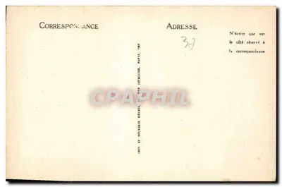 Amboise — Zamek, Zabytek — Wydawca: L.P.V. et Neurdein, Paryż — Rewers