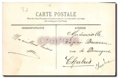 Tours — Wielki Most i Plac Descartes — LL. — Rewers
