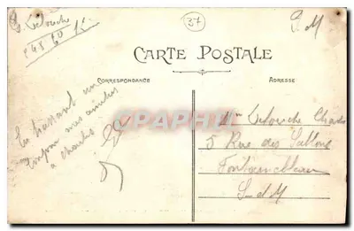 Amboise — Zamek (Zamek historyczny) XV wiek — N.P. — Rewers