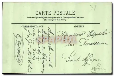 Chenonceaux — O Castelo — A Fachada Oriental — LL. — Verso