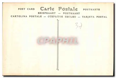 Rigny (Indre-et-Loire) — Castelo de Usse — ND Fot. — Verso