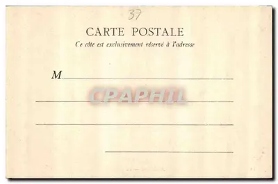 Amboise — Il Castello — B. F. Paris, n°12 — Verso
