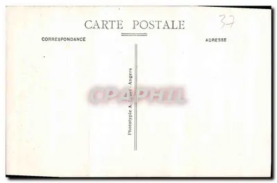 Loches (Loir-et-Cher) - Piramidy Kolegiaty św. Ours (XII wiek) - A. B. — Rewers