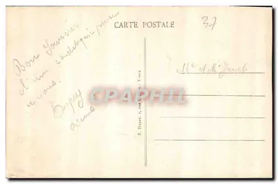 Tours (Indre-et-Loire) — Widok ogólny — A.P. — n°27 — Rewers