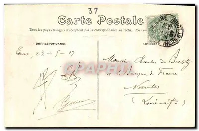 Tours — Katedra — Wydawca Bernard & Cie, nr 49 — Rewers