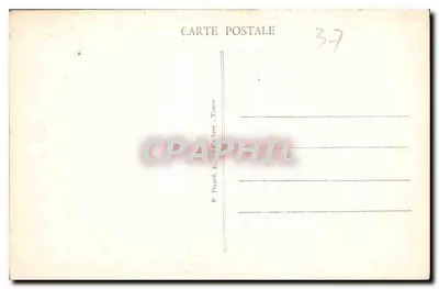 Villandry (Loire-et-Loire) - Zamek - Oś wody z tonelami - A.P. 17 — Rewers
