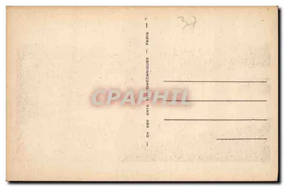 Tours — Ogólny widok — Cie des Arts Photomécaniques, Paryż — Rewers