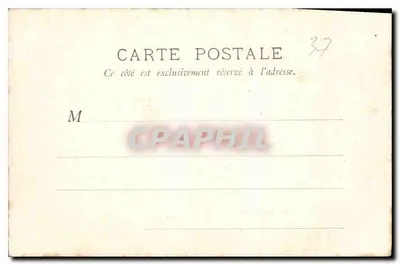Amboise — Zamek — B.F. Paris — Rewers