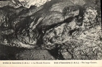सैवोनियर्स की गुफाएं (I.&-L.) — बड़ी गुफा — फोटो ड्यूटिन, प्रकाशक टूर्स