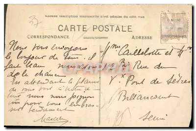 Plessis-les-Tours — Het kasteel en zijn geschiedenis — uitgever Plessis-le-Pre — Achterkant