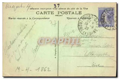 Tours (Île-et-Loire) — Katedra Świętego Gatiana, absydę — A.P. n°163 — Rewers