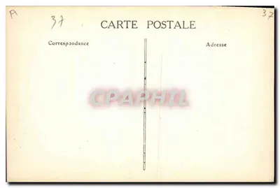 Tours (Indre-et-Loire) — L'Église Notre-Dame, côté Sud-Ouest, rebâtie en grande partie en 1867 dans le style du XVᵉ siècle — A. P. — Verso