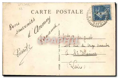 Talloires — Grotta del Perthuis — Edizione ABEM — Verso