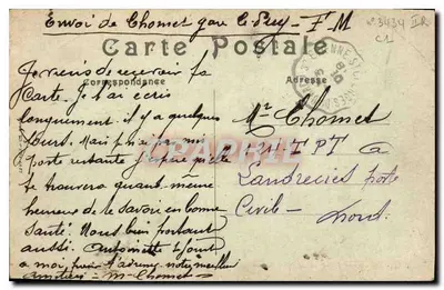 Le Puy — Uitzicht genomen vanaf de Mont Ronzon — LL. n°14 — Achterkant