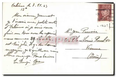 Orléans — Graf van Mgr Dupanloup in de Kathedraal, van Chapu — Achterkant