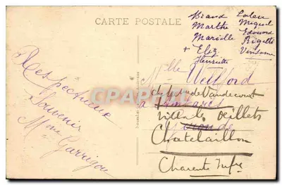 Andernos-les-Bains — Efeitos de Contraluz — Editor: Collonial — Verso
