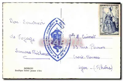 Basílica de Santa Joana d'Arc — Domrémy — editor Domrémy — Verso