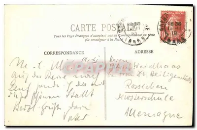 Grenoble — Panorama brzegów i Moucherotte — E. R. n°821 — Rewers