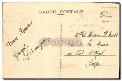 Paryż — Katedra Notre-Dame i Parvis — nieznany wydawca, nr 66 — Rewers