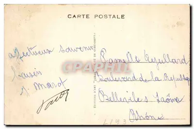 Miasto Carcassonne — Obrony Bramy Aude — Wydawnictwo Art 'Jordy' — Rewers