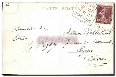 Bayeux — A Catedral iniciada em 1048 — Hébé Laprimier, Bayeux — Verso
