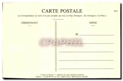 Małe warsztaty paryskie — Décrotteur — Cécodi BP 49 Les Uils — Rewers