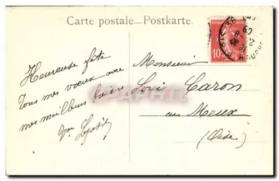 Retorno dos rebanhos — J. Hill. PinxT — GMB — Verso