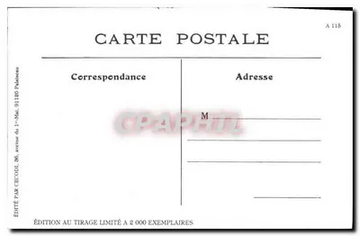 Cenas Parisienses — Fortes à la Farine — ND Phot — Verso