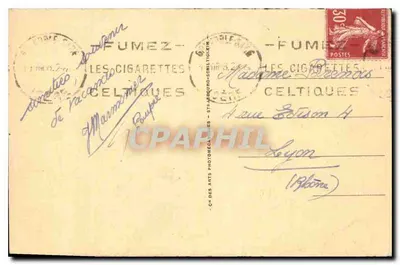 Grenoble — L'Isère e as Alpes — n°205 — Verso