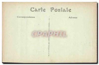 Góry Loup (Alpy Marny) — Widok na most nowy i Grand Hôtel — Wyd. Chéti, Paryż-Corbeil — Rewers