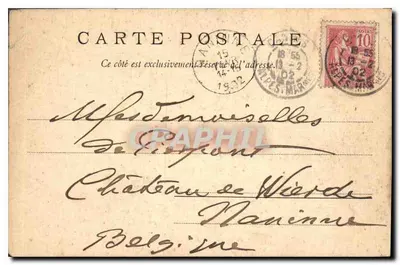 Cannes - Promenade de la Croisette — wydawca anonimowy, nr 429 — Rewers