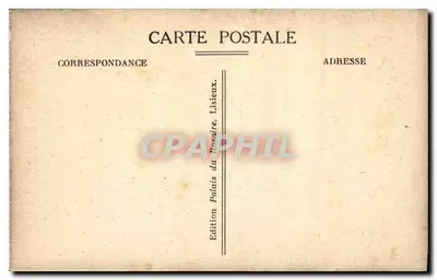 Karmel i ulica Livarot — Lisieux — Rewers