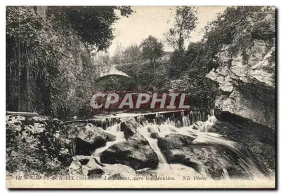 Grésy-sur-Aix (Savoie) — O Sterroz em direção aos Moulins — ND Phot.