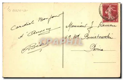 Góry Fier — zdjęcie Gardet — n° 255 — Rewers