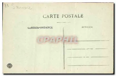Massif de la Vanoise — Punta de la Sana (3450 m) — Editor Goutary, n.º 2897 — Reverso