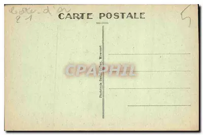 Dijon — Wnętrze katedry św. Bénigne — D.D. — Rewers