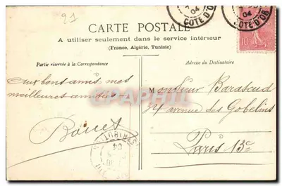 Dijon — Katedra św. Michała — L. F., wyd. — Rewers