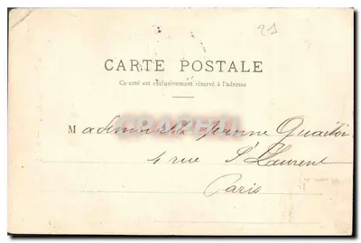 Dijon — Absydę Świętego Benignusa — kolekcja J. Gérin, Place Darcy, 7, Dijon — Rewers